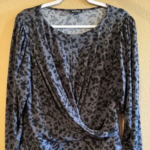 Leopard Print Blouse